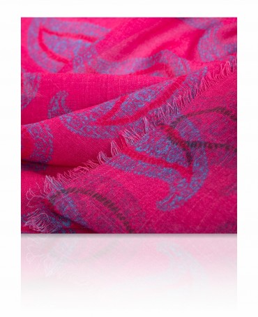 Палантин Унисекс W55.P2-SKOP48/MAGENTA